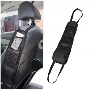 Organiseur Lat&eacute;ral De Si&egrave;ge De Voiture, Sac De Rangement En Filet, Support De T&eacute;l&eacute;phone Pour Si&egrave;ge De Voiture - Neuf