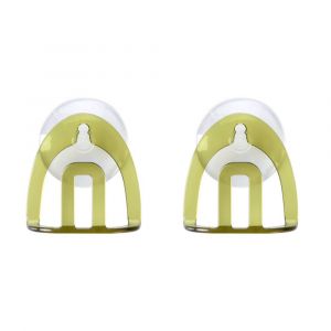 Lot de 2 égouttoirs à ventouse pour évier de cuisine, support de rangement pour éponges - Neuf