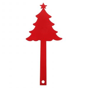 De f&ecirc;te de la Bo&icirc;te aux lettres de la D&eacute;coration de Fer Rouge de la Bo&icirc;te aux lettres haut de forme Pour la Saison de No&euml;l 1Pack - Neuf