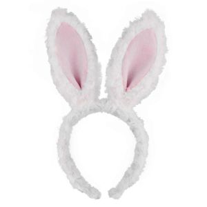 Ventes Promotionnelles Enfant En Bas &Acirc;ge B&eacute;b&eacute; Fille Femmes P&acirc;ques Bandeau Lapin Grande Oreille Bandeau En Peluche Bandeau Enfants F&ecirc;te Mignon Princesse Accessoires De Cheveux (Taille Unique,Blanc) - Neuf