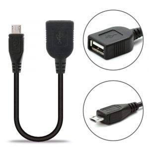 INECK® Adaptateur USB 2.0 femelle vers Micro-USB mâle OTG Câble Adaptateur pour Tablettes et Smartphones Samsung Galaxy S7 edge/ S6 edge/ Note 5/ Tab S2, Nexus 7/ 10, Huawei P10 Lite/ Mate 8, Sony Xperia Z5/ Z4, ASUS, Acer ect - Neuf