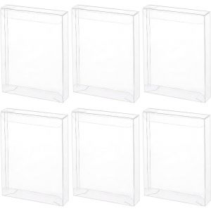30pcs 15x11.5x2.5cm Boîte-Cadeau De Bonbons Et Collations En Pvc Boîtes De Rectangulaires Transparentes Pour La Fête D'anniversaire Mariage Noël Bonbons Au Chocolat - Neuf
