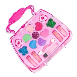 Ensemble De Maquillage Pour Filles, Jeu De Simulation, Jouet Cosmetique De Princesse, Facile A Ranger, Portable, Cadeau Pour Enfants, Trousse De Maquillage A Main - Neuf