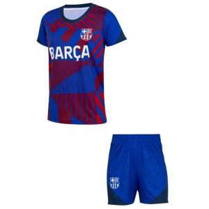 14 Ans - Ensemble Football Maillot Short Bar&ccedil;a Enfant Gar&ccedil;on - Collection Officielle Fc Barcelone - Neuf