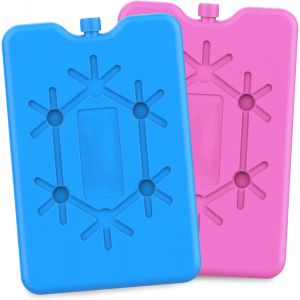 Checarzhn--No1-Accumulateur Froid, 2 Pièces D'accumulateurs Froid Pour Sac Isotherme, 200ml Réutilisable Élément Refroidissement Ultra-Mince, Compresse Refroidissement, Glacière, Pads Refroidissement - Neuf