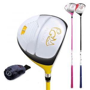 Ensemble De Bois De Parcours Pour Enfants, Driver Et 1 Bois De Parcours Junior Avec Couvre-Club Et Putter Pour Filles Et Gar&ccedil;ons - Neuf