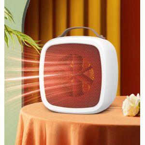 Mini radiateur d'hiver portable blanc pour chambres, bureaux et salons, économe en énergie et silencieux - Neuf