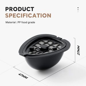 Capsule De Caf&eacute; 2 En 1 Pour Machine Nestle St 9662.62, Filtre Rechargeable, Remplacement De Capsule De Caf&eacute; Et Tea-B - Neuf