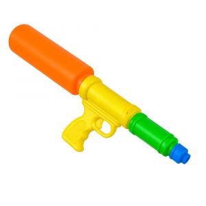 Pistolet &Agrave; Eau Enfant Maxi Jet Longueur 45 Cm Couleur Al&eacute;atoire Pour Jeux De Plein Air Et Batailles Aquatiques - Neuf