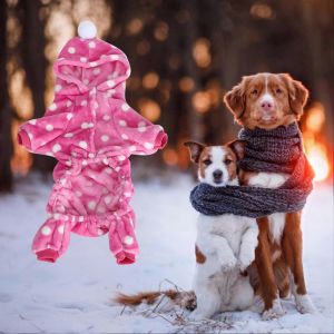 Automne Hiver V&ecirc;tements Pour Animaux De Compagnie Combinaison Pyjama Chaud V&ecirc;tements Pour Chiens Chats Petits Animaux - Neuf