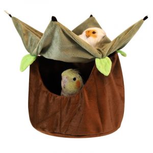 Hamac Pour Animaux De Compagnie - Accessoires Pour Hamsters - Cage Suspendue Pour Petits Animaux Avec Crochets, Douce Et Chaude - Pour Écureuils, Chinchillas Et Hamsters. - Neuf