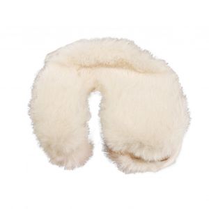Pince À Cheveux En Forme De U Pour Femmes, Griffe Arrière, Couverture En Peluche, Petit Requin, Forte Adhérence, Décoration De Cheveux De Fête, Automne Et Hiver-Beige - Neuf