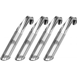Thé Filtre, Ensemble De 4 En Acier Inoxydable Thé Des Clients, Avec Une Fine Maille De Filtre En Acier Inoxydable Infuseur De Thé Accessoire À L'infusion Des Thés, Épices, Rose - Neuf