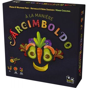 A La Maniere D'arcimboldo-Jeu De Soci&eacute;t&eacute; 7 Ans Et Plus-Amusant-Utilisez Votre Cr&eacute;ativit&eacute;-Cr&eacute;er Des Images-Id&eacute;al En Famille Ou Entre Amis-En Groupe-Jeu D'ambiance-Blackrock Games - Neuf