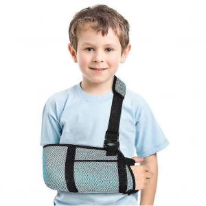 Sling De Bras,Harnais De Bras Pour Enfant Médical Avec Sangle De Taille,Harnais De Soutien De Bras Rembourré Pour Enfants Immobilisateur D'épaule Pour Coude Cassé,Poignet,Bras,Shou - Neuf