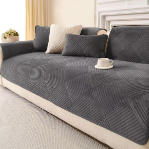 Ulteronixshop-Housse de canap&eacute; antid&eacute;rapante-Housse de Canap&eacute; en Flanelle,Protection canape,Housse de Canap&eacute; &Eacute;pais 1/2/3/4 Places en Forme de L - Neuf