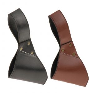 Épée Grenouille Holster Fixation Faite À La Main Outil Ceinture Outil Holster Cintre Universel Pu Cuir Pour Guerrier Hommes Halloween Pirate Costume - Neuf