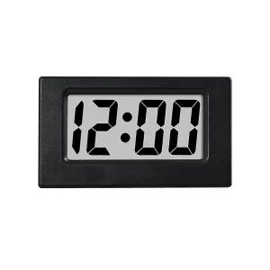 Mini horloge triangle écran LED Lectronic écran d'alarme numérique horloge de bureau pour table de bureau à domicile être - Neuf