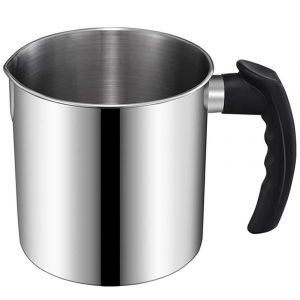 Pot Verseur De Bougies,44 Creuset De Cire De Bain-Marie,Pichet De Fabrication De Bougies,R&eacute;sistant &Agrave; La Chaleur - Neuf