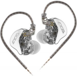LORANKA-CCA CRA in Ear Monitor Casque Audio Filaire Bass,IEM Ecouteurs Gaming avec Diaphragme Ultra-Fin Pilote Dynamique,DJ Oreillette Planar Filaire Intra Auriculaire 3.5mm pour Gaming PC,Musicien - Neuf
