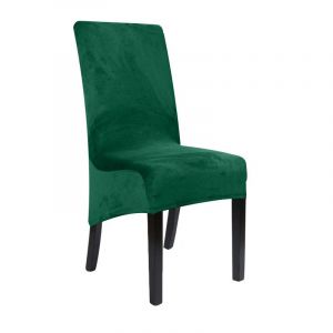 1/2/4/6 Pièces Véritable Velours Tissu Taille Xl Housse De Chaise Grande Taille Long Dos Europe Style Siège Chaise Couvre Pour Restaurant Hôtel - Type [T1- 21]-1 Piece - Neuf