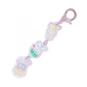 Pendentif De Sac Mignon, Joli Motif, Lumineux Et Portable, Avec Mousqueton Pour Decoration, Type 2 (02) - Neuf