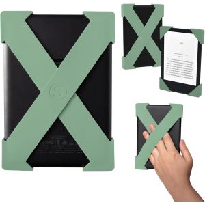 Accessoire Sangle Main pour Kindle & Kobo-Basic Gen 11 (2022) & Kobo Nia-2 Sangles-Prise l&eacute;g&egrave;re pour Lire confortablement-Petit-Sauge - Neuf