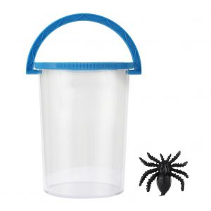 Jouet d'exploration portable pour enfants, loupe d'observation des insectes, verre bleu - Neuf