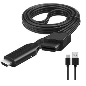 Câble Hdmi pour Nintendo HDMI - Câble Adaptateur Convertisseur Wii vers HDMI Full HD 1080P - HDTV, Plug and Play, Compatible avec Wii, Aucun Câble Supplémentaire Requis - Straße Game - Neuf