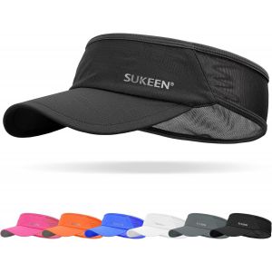 Kal-Chapeau Pare-Soleil &Agrave; S&eacute;chage Rapide, Protection Solaire Uv Upf 50+ Pour Homme Et Femme, Chapeau De Course, Chapeau De Golf, Visi&egrave;re &Eacute;lastique Fra&icirc;che Avec Bandeau Absorbant Respirant, - Neuf