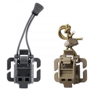 Tacticals Lampe de poche Clip Molle Accessoires de randonnée Multifonction Boucle de suspension Pelle Pince Hache Pince Support Sac à dos militaire - Neuf