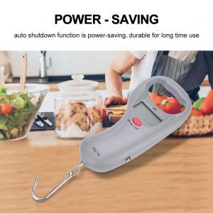 Weiheng WH-A13L Balance suspendue numérique électrique portable en plastique 45 kg avec pêche au tapeline - Neuf