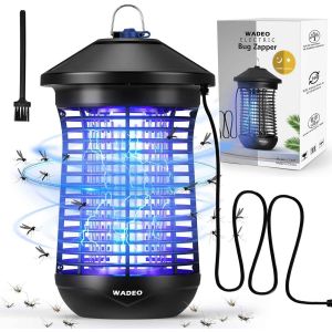 Letnerny-Lampeantimoustiqueaveccapteurdelumire4000v20wuvtueurdinsecteslectriqueantiinsectesrpulsifefficaceporte100mpourintrieurextrieurjardinterrassecamping - Neuf