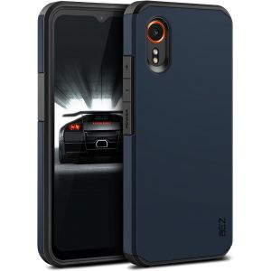 Kal-Coque Pour Samsung Xcover 7, Housse Etui Pour Samsung Galaxy Xcover 7 Antichoc Survivor Double Protection Resistante, Bleu Foncé - Neuf