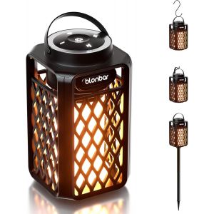 Enceinte Bluetooth Portable Sans Fils, 10W Haut-Parleur Avec Flamme, Ip65 &Eacute;tanche Enceinte Ext&eacute;rieure Bluetooth Lumineuse Pour Les Voyages/Ext&eacute;rieur, Patio, Jardin - Neuf