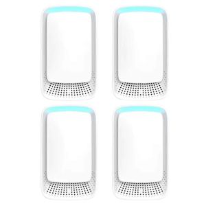 Ioniseurs d'air a brancher - Purificateur d'air a ions negatifs - Purificateur d'air silencieux pour maison, chambre, bureau, garage (prise UE) - Neuf