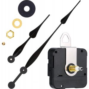 Chenquansarl-Horloge À Quartz À Couple Élevé Mouvement Horloge Mécanisme De Remplacement Avec Mains Spade De Longues De 12 Pouces Pour L'horloge De Bricolage - Neuf