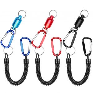 Support MagnéTique De DéGagement De Filet De PêChe à La Mouche, 3 PièCes, LanièRe De PêChe, Clip MagnéTique De Maintien, Connecteur De Filet D'atterrissage - Neuf