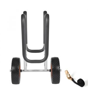 Chariot De Transport - Duoku - Mod&egrave;le Pliable - Charge 68 Kg - Pour Kayaks Et Cano&euml;s - Compact - Neuf