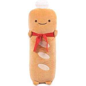 Toast Pain Oreiller Dr&ocirc;le Nourriture En Peluche Jouets Coussins Petit Mignon En Peluche En Peluche Toast Canap&eacute; Oreiller (Baguette Fran&ccedil;aise, Marron)Visitez Le Magasin Vhyhcy - Neuf