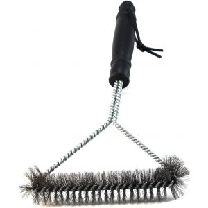 Brosse de nettoyage pour barbecue et four, nettoie efficacement tous types de grilles (simple) - Neuf