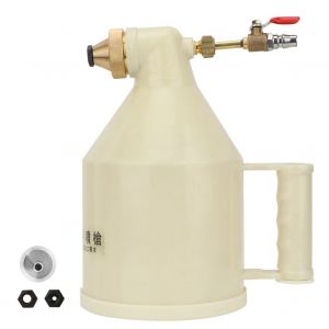 Pistolet pulverisateur de peinture portatif a alimentation par gravite pour mortier et platre (ABS de qualite superieure) - Neuf