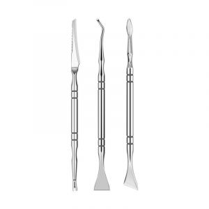 Ensemble De 3 Couteaux De P&eacute;dicure En Acier Inoxydable - Outil Professionnel Pour L'&eacute;limination Des Callosit&eacute;s Et Des Peaux Mortes - Neuf
