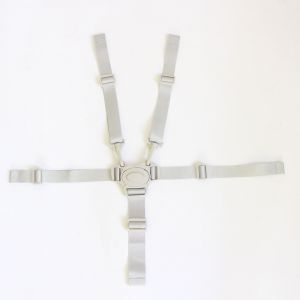 Ceinture De Sécurité Pour Siège Enfant 5 Points Gris Harnais 5 Points Sangle De Poussette Harnais Bébé Ceinture Ceinture De Sécurité Universelle Pour Poussette Pour Chaise Haute Enfant - Neuf