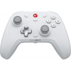 T4 Cyclone Manette Sans Fil Pour Switch/Lite/Oled, Manette De Jeu À Distance Avec Joystick De Détection À Effet Hall, Compatible Avec Steam Deck, Android, Ios, Windows(Blanc) - Neuf