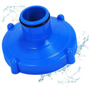 ChenQuanSarl-Adaptateur Pour Aspirateur De Piscine, Adaptateur De Tuyau D'Aspiration Pour Piscine, Piscine Accessoire, Pour Système De Filtre D'Aspirateur De Piscine, 80 Mm À 32 Mm (Bleu 1) - Neuf