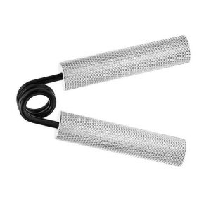 Petit Fléchisseur En Métal 45 Kg, Exercices De Renforcement Du Poignet, Musculation Des Bras, Exercices De Rééducation, Argenté. - Neuf