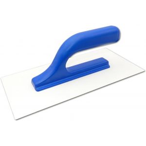 Kal-Lisseuse En Plastique -Lisseur -Plaque À Lisser -270x130mm (Abs) -Épaisseur De La Lame : 3mm -Lisseur En Plastique - Neuf