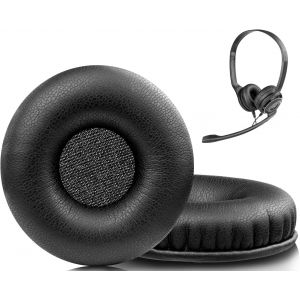 LORANKA-50mm Mousse Coussin Coussinets pour Sennheiser PX80/PX100/PX100II/PX200, PC30/PC36/PC130/PC131/PC140/PC145, PMX100/PMX200, PXC150/PXC250/PXC300, SC30/SC60/SC75/SC230/SC260/SC630 - Neuf