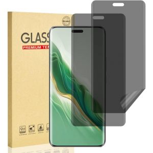 Protection Écran Anti-Espion Pour Honor Magic6 Pro 5g, Privacy Protection D'écran, Film Tpu Privacy Flexible, Anti-Rayures, Sans Bulles, Anti-Empreintes, Facile À Installer, 2 Pièces - Neuf